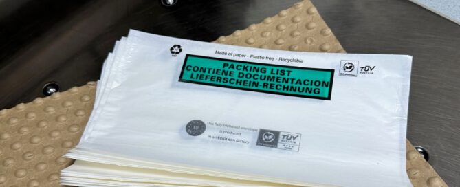 Packpapier mit Luftpolster, Papier-Dokumententasche, nachhaltige Verpackungen